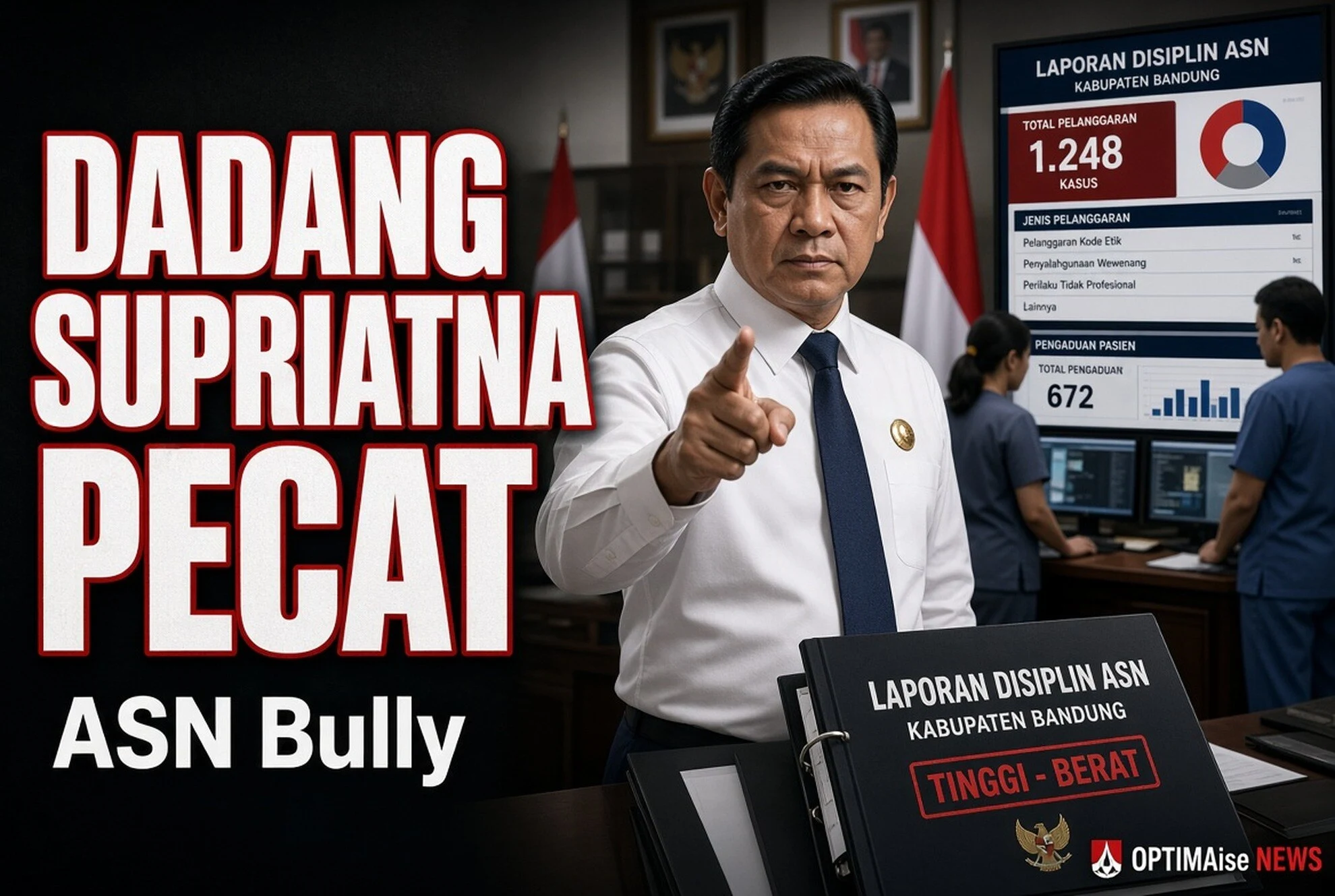 Dadang Supriatna Pecat ASN Bully Pasien BPJS Yurizal