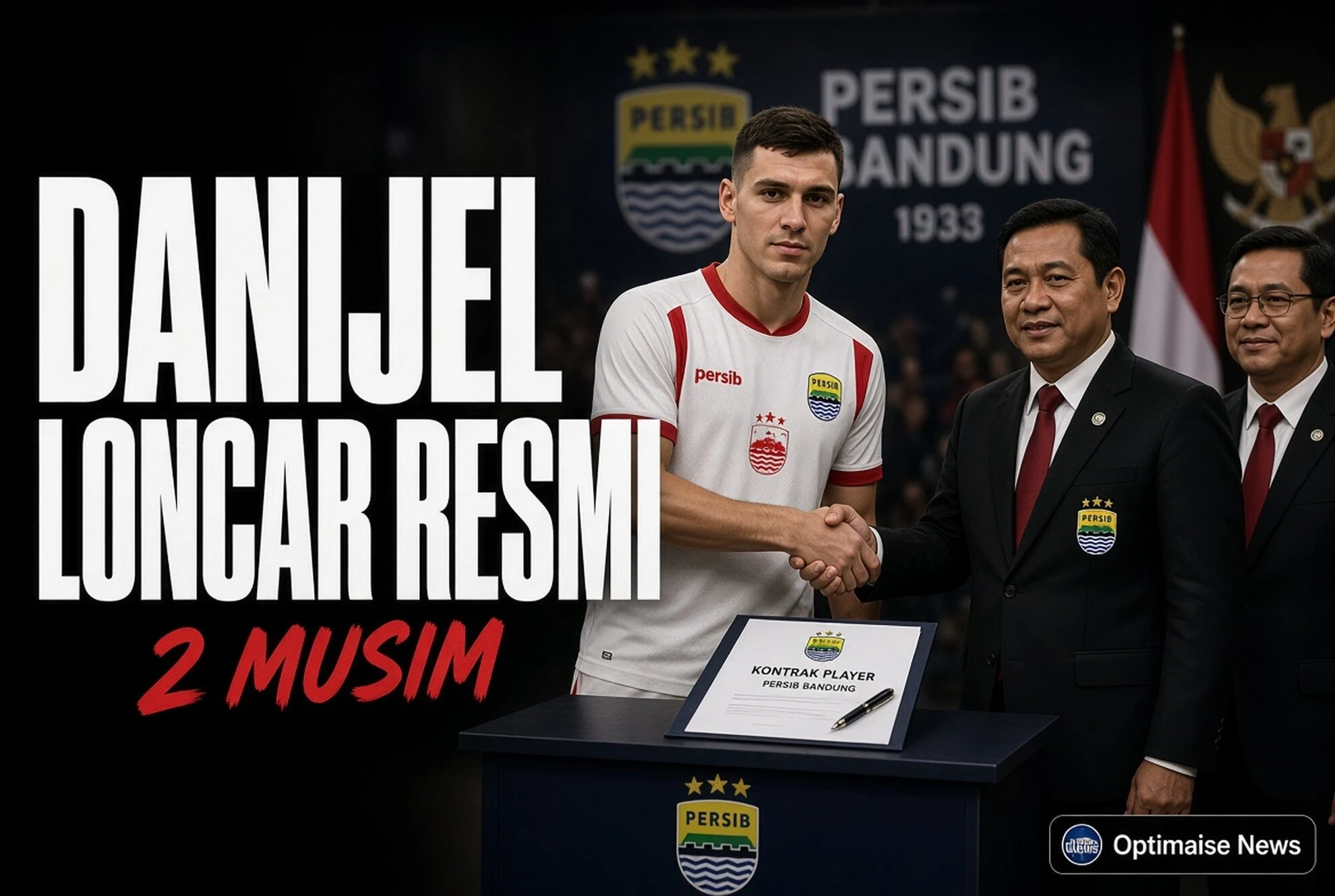 Danijel Loncar Resmi ke Persib Dua Musim demi Empat Kompetisi