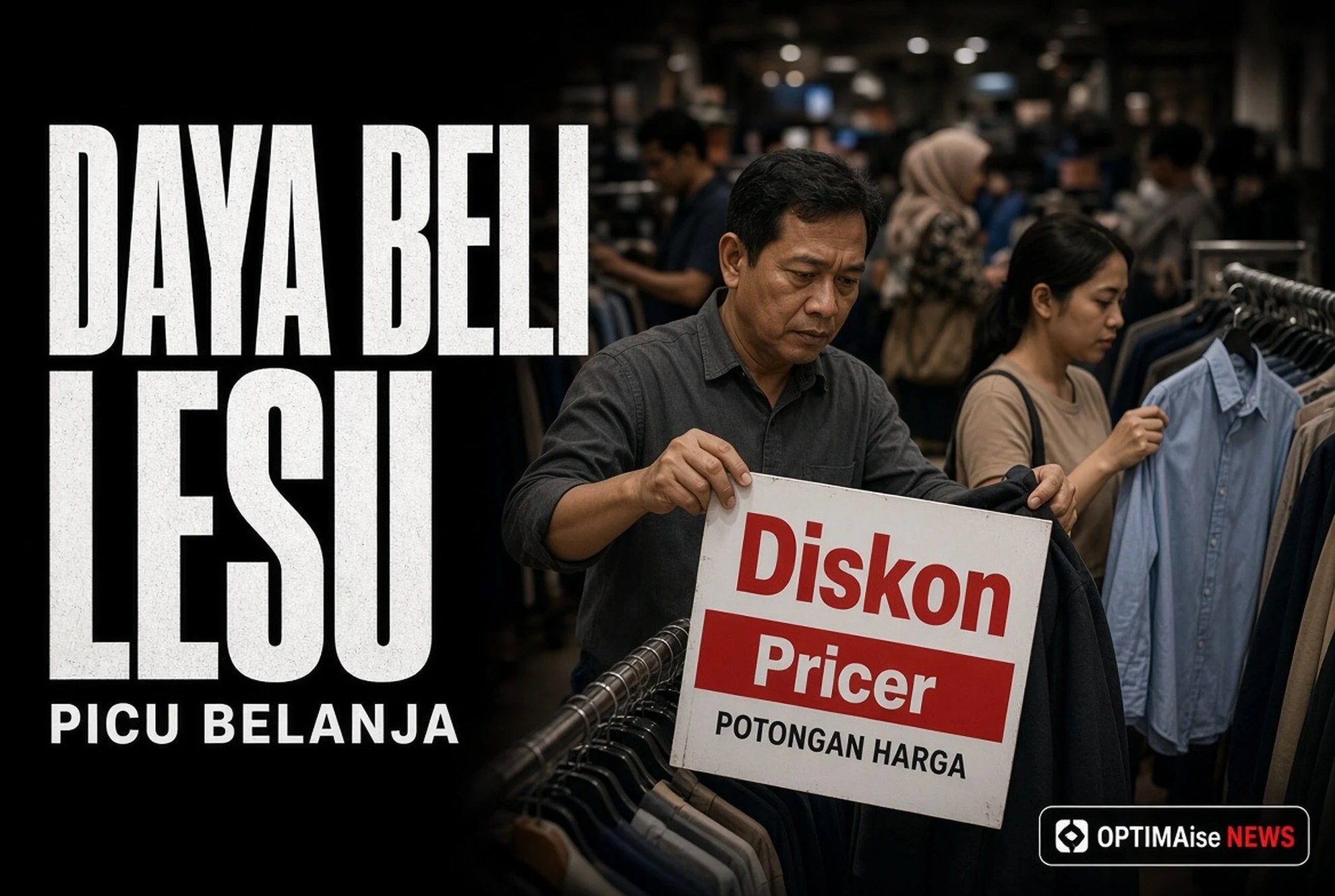 Daya Beli Lesu Picu Belanja Saat Diskon, Volume Naik 20-50%
