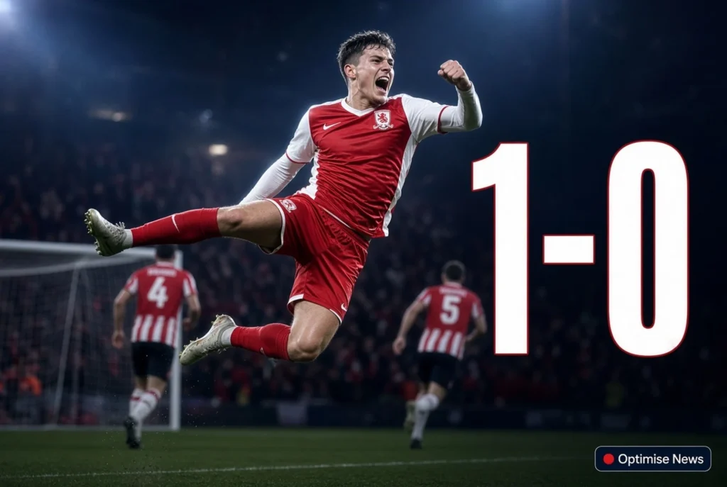 Debut Lankshear, Middlesbrough Tundukkan Wrexham 1-0 Carabao Cup