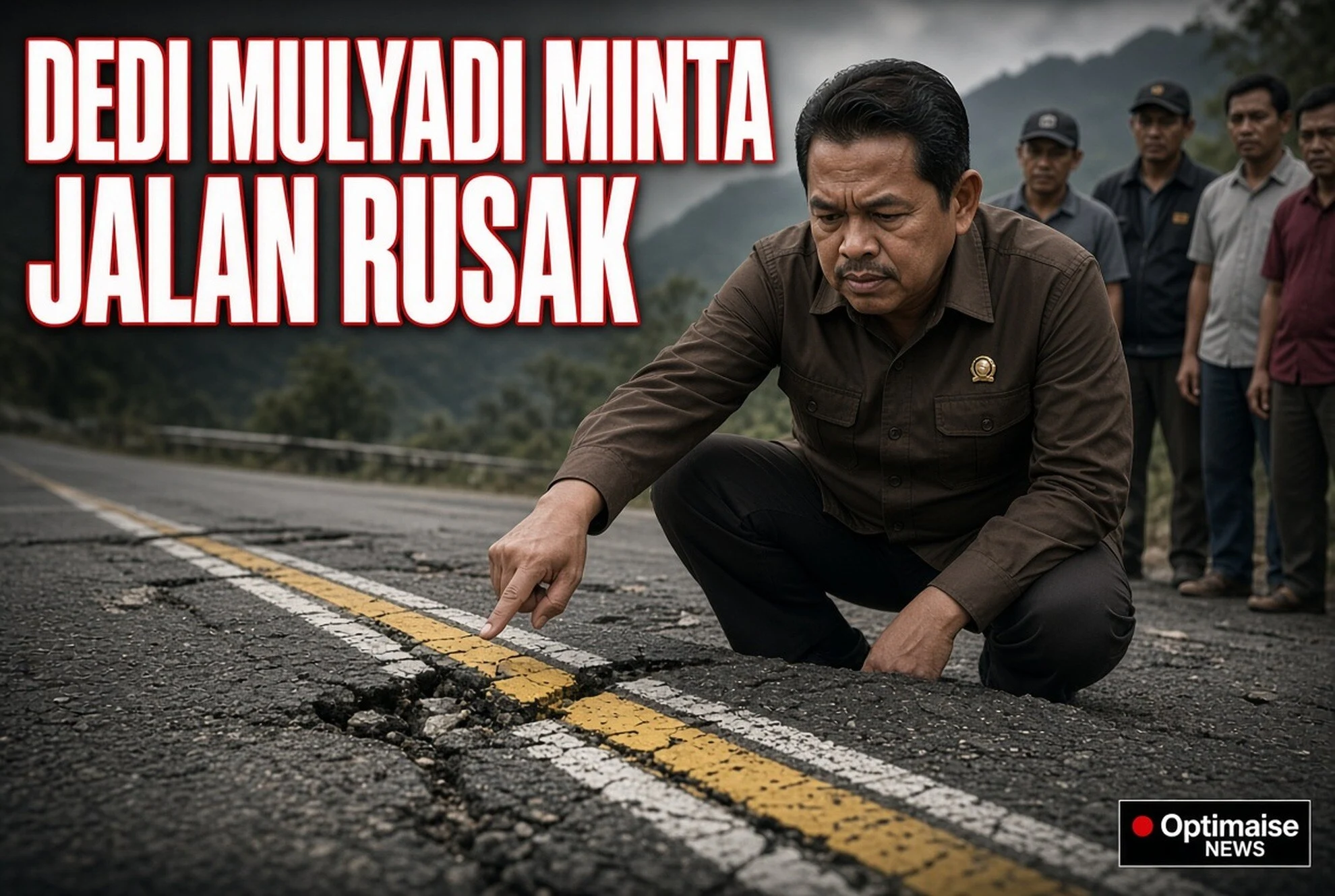 Dedi Mulyadi Minta Warga Pahami Status Jalan sebelum Lapor Rusak