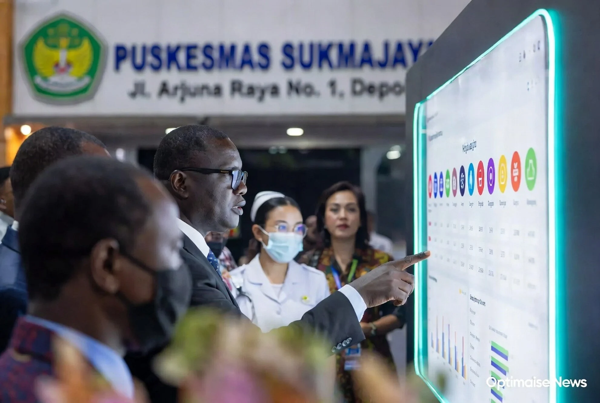 Delegasi Nigeria Belajar Imunisasi di Depok