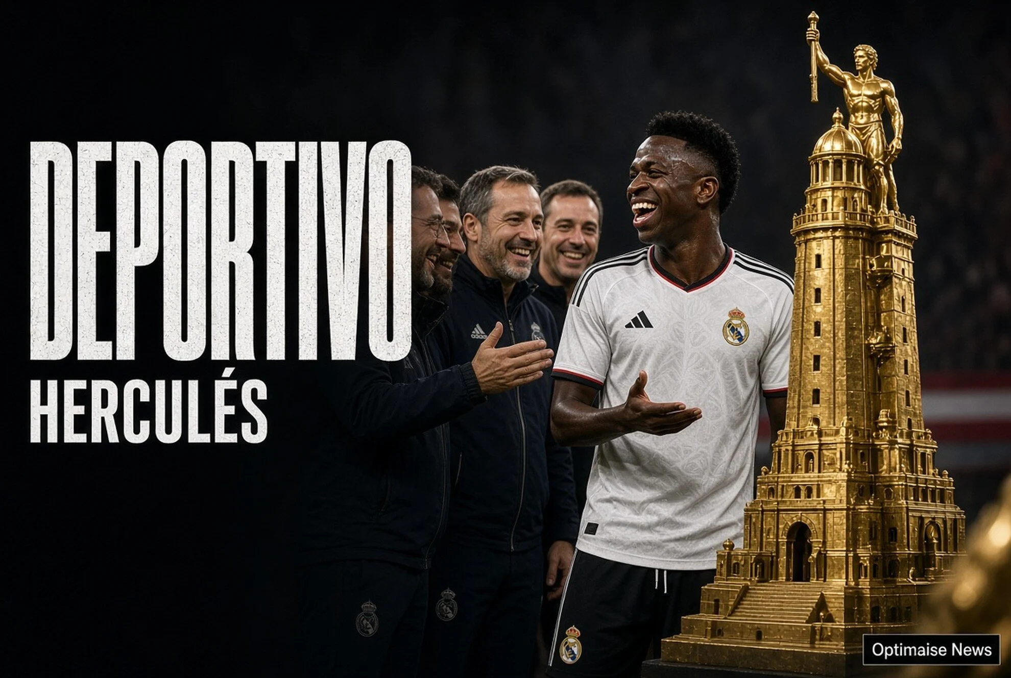 Deportivo vs Madrid 0-1, Trofi 40 Kg Bikin Vinicius Tertawa