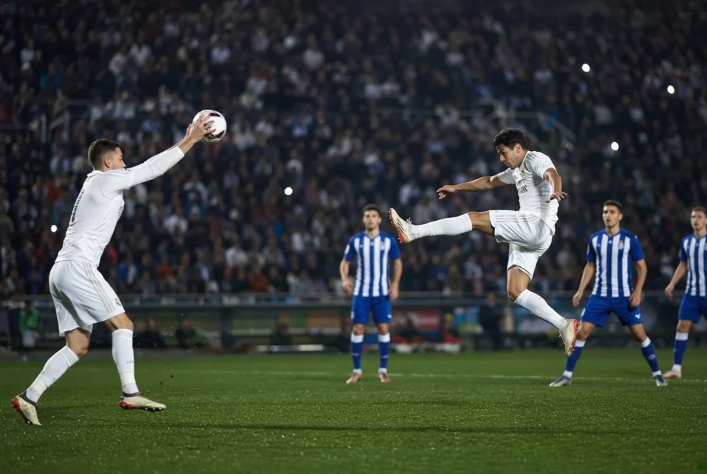 Brahim Diaz penentu kemenangan Los Blancos via assist Lunin