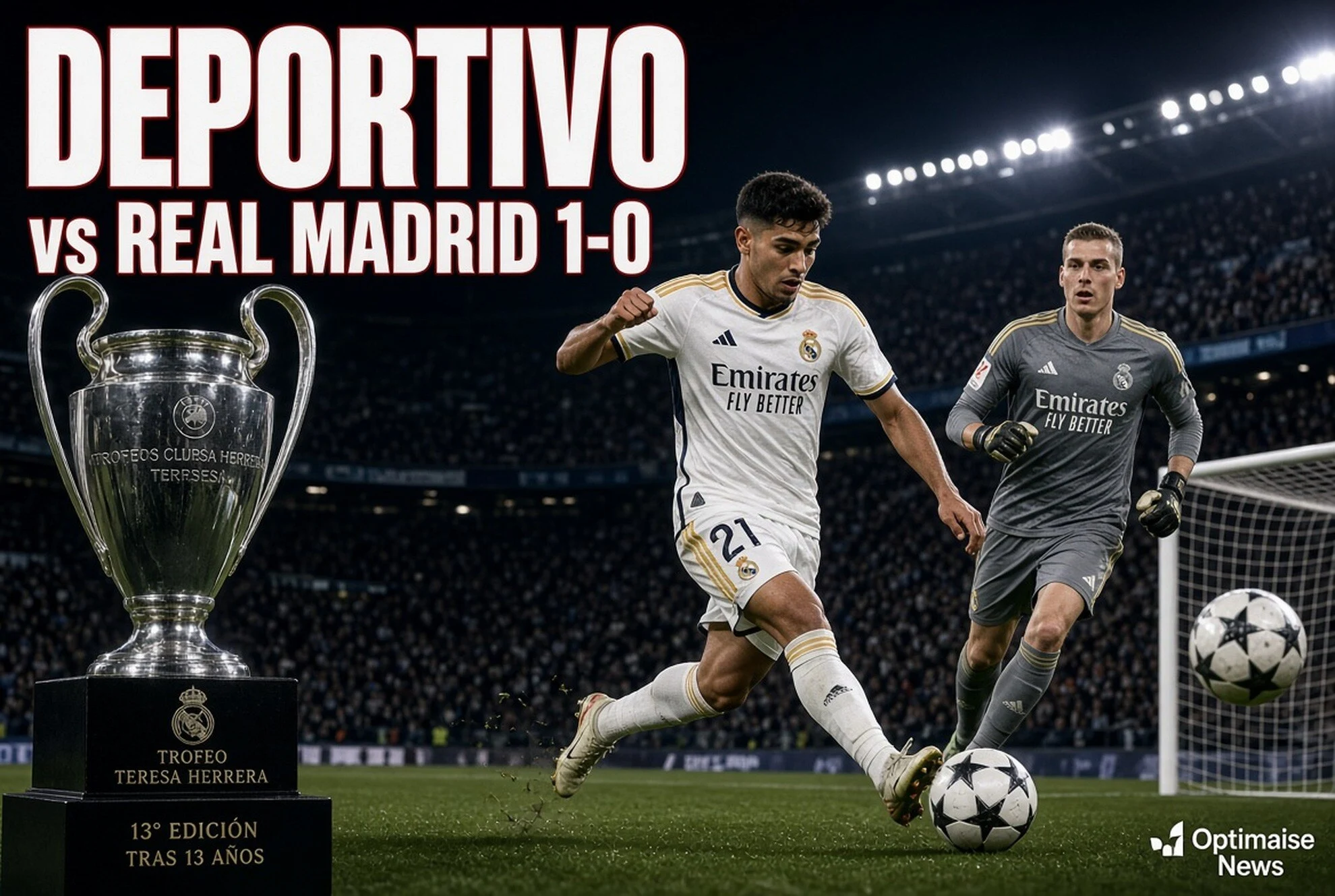 Deportivo vs Madrid 1-0: Real Madrid Raih Trofi Teresa Herrera