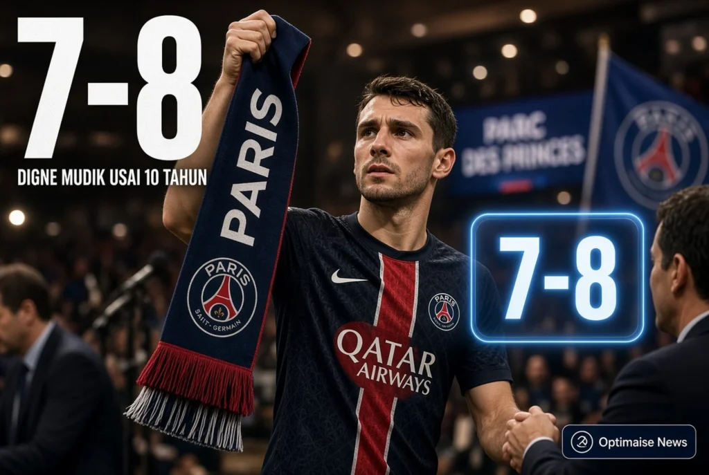 Digne Mudik Usai 10 Tahun, Tebus 7-8 Juta Euro Gabung PSG