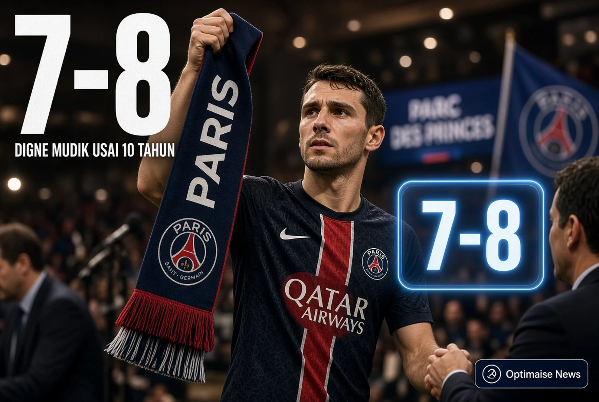 Digne Mudik Usai 10 Tahun, Tebus 7-8 Juta Euro Gabung PSG