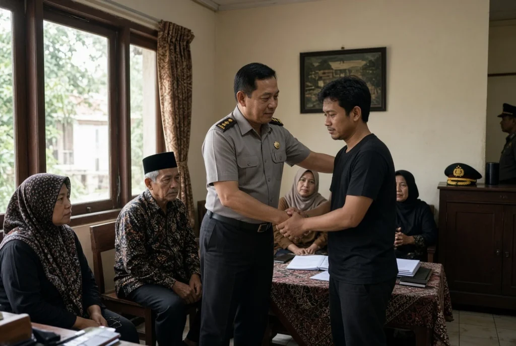 Tanggapan Orang Tua Korban