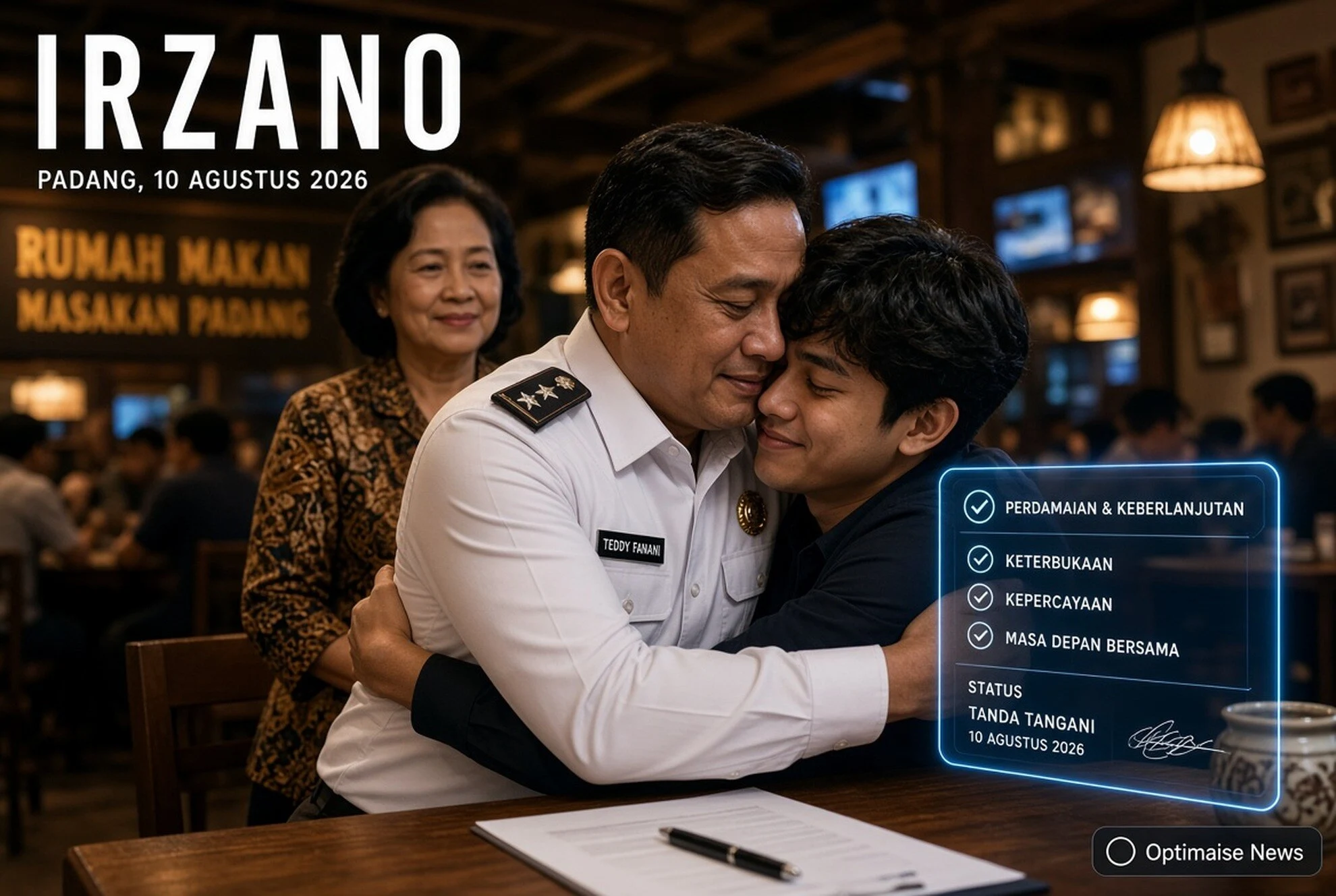 Direskrimum TF Damaikan Korban Bill Irzano