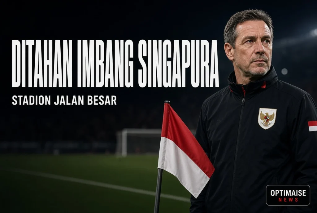 Ditahan Imbang Singapura Sabet 1-1