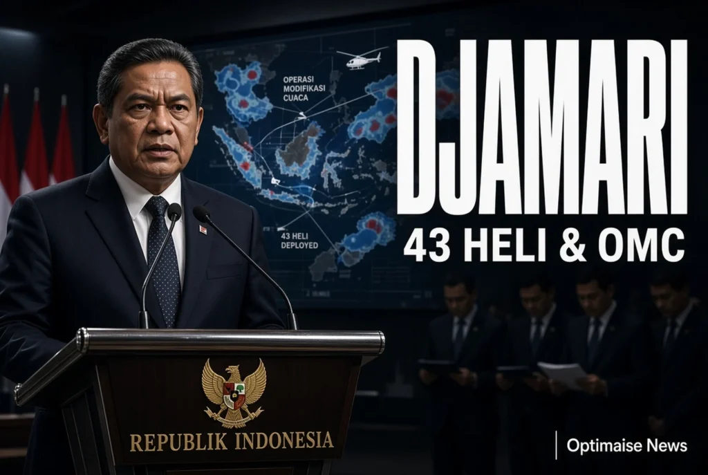 Djamari: 43 Heli & OMC Siap Cegah Asap Karhutla ke Negara Tetangga