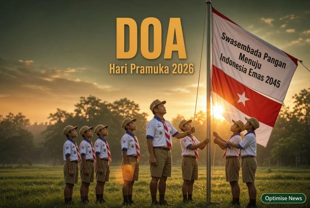 Doa Hari Pramuka 2026: Teks Upacara HUT ke-65 Berbasis Swasembada