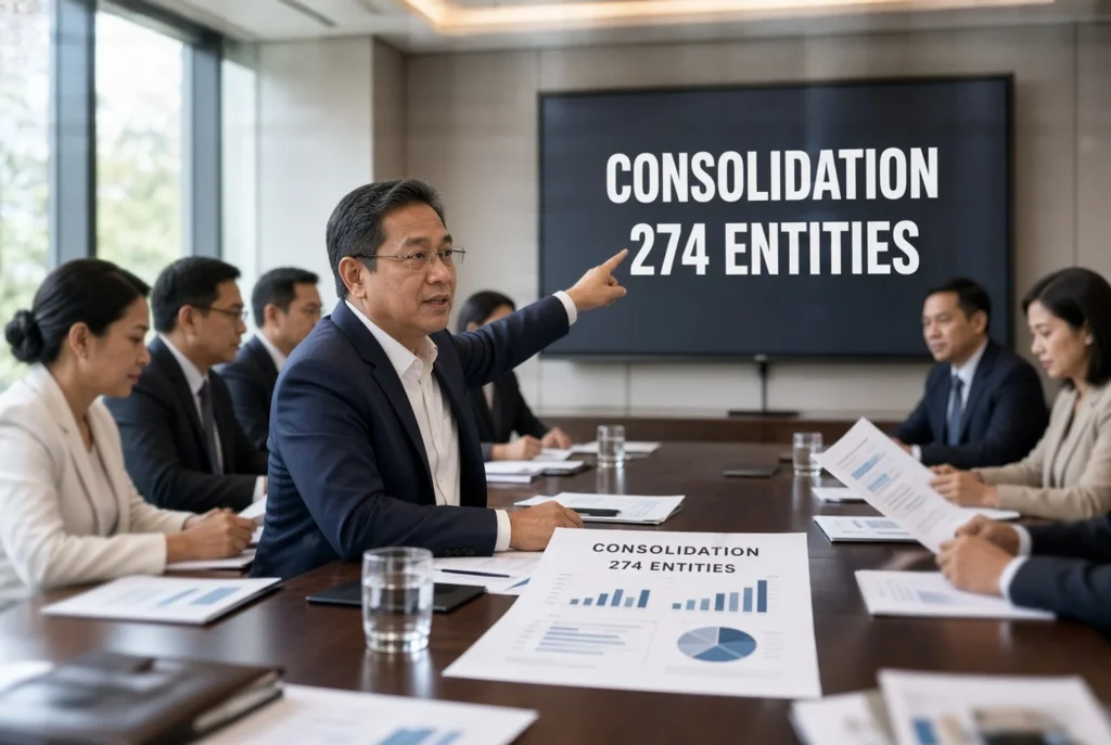 Capaian per Juli 2026: 274 perusahaan sudah ditata