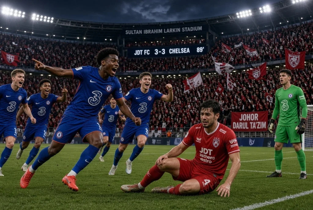 Gol Kunci yang Bikin Drama 3-3