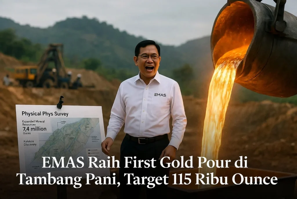 Aset Emas Primer Terbesar dengan 7,4 Juta Ounce