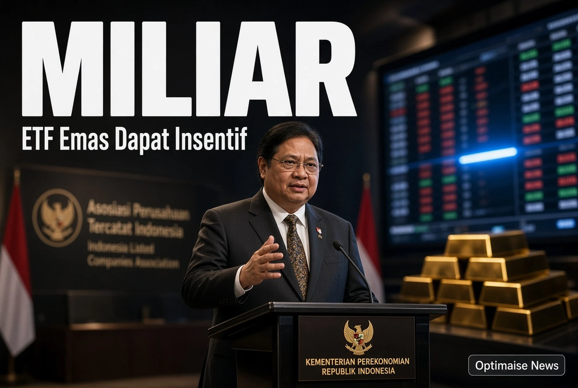 ETF Emas Dapat & Insentif Pajak Raih US$20 Miliar