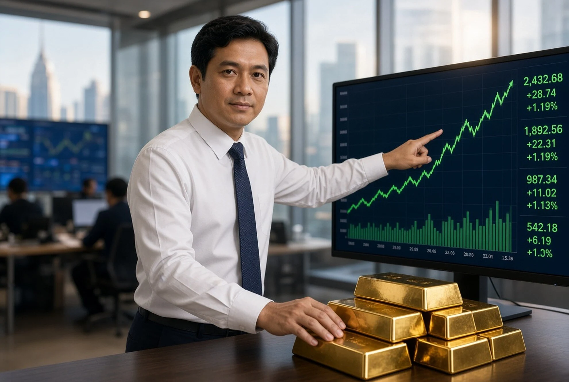 ETF Emas Global & Ton Juli Raih US$2 Miliar