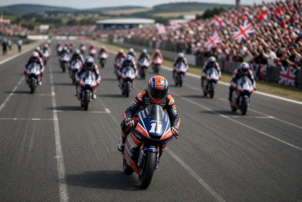 Motor Livery Special O'Shea Bikin Penonton Inggris Hiburan Tambahan