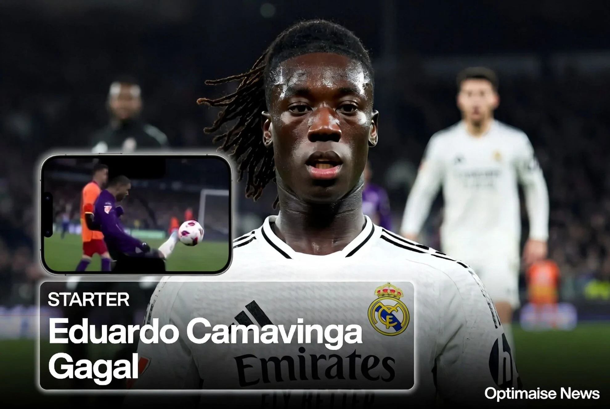 Eduardo Camavinga Gagal Starter Mourinho, Real Siap Dengar Tawaran