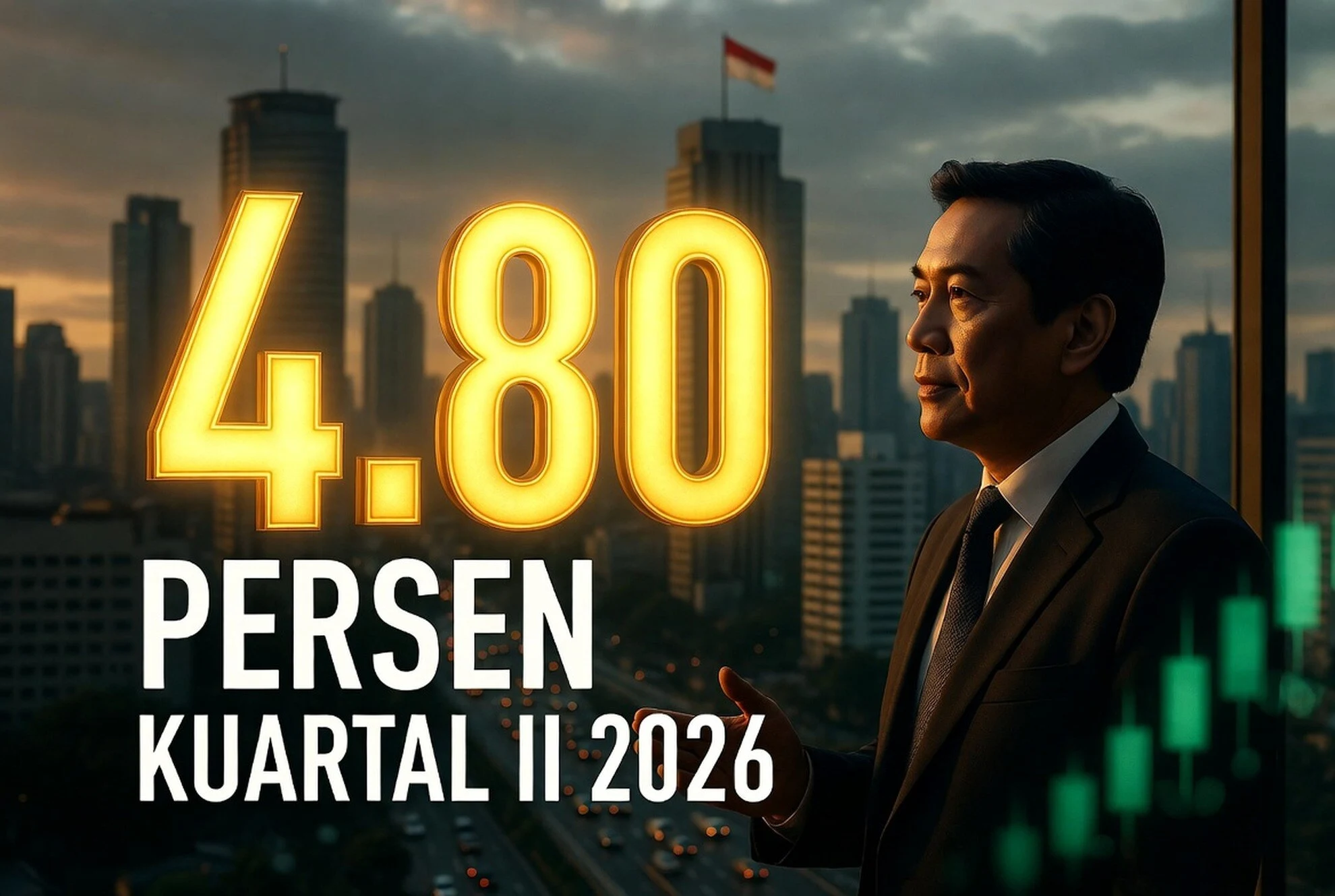 Ekonomi Indonesia Kuartal II 2026 Diprediksi Tumbuh 4,80 Persen