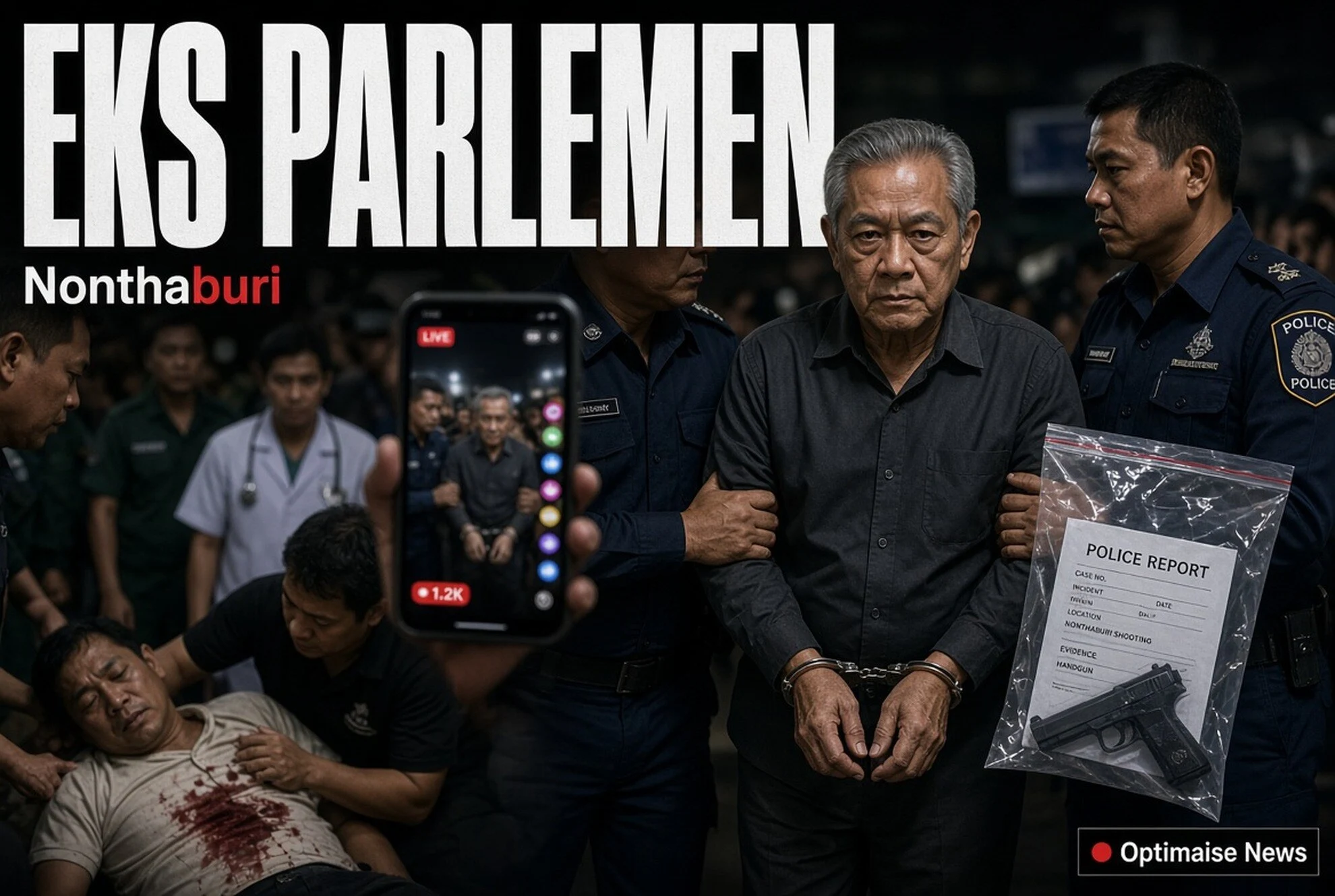 Eks Parlemen 71 Tahun ‘Kobra’ Tembak Pimpinan PAO