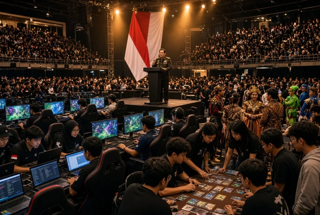 Enam jalur kompetisi: game, kreator, siber, hingga cosplay
