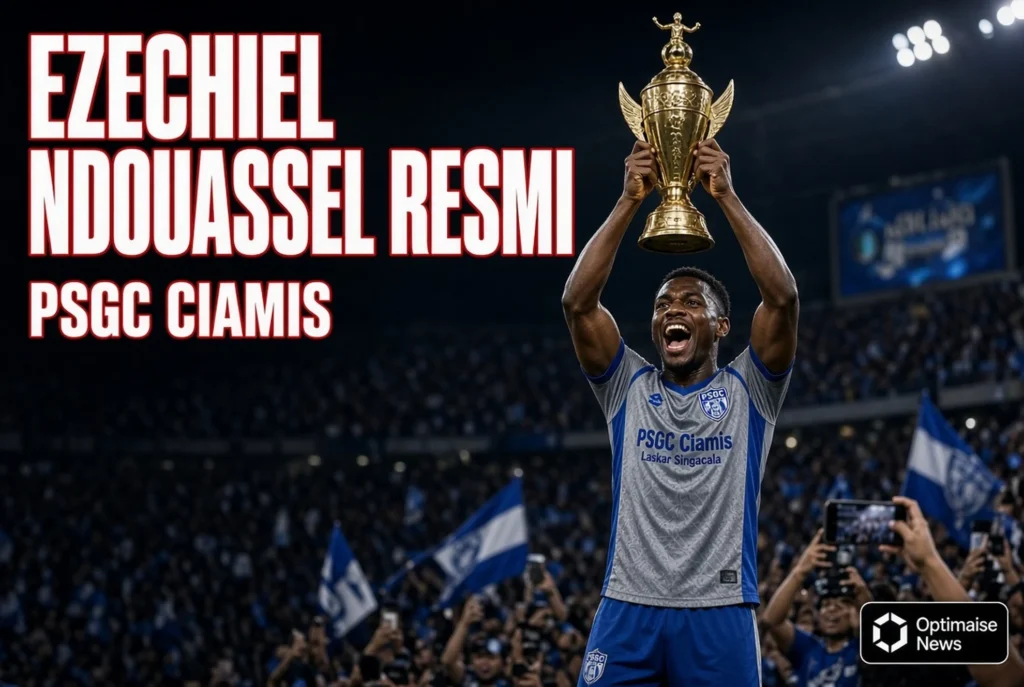 Ezechiel Ndouassel Resmi PSGC, Persib Siap Pinjam Ramon Tanque