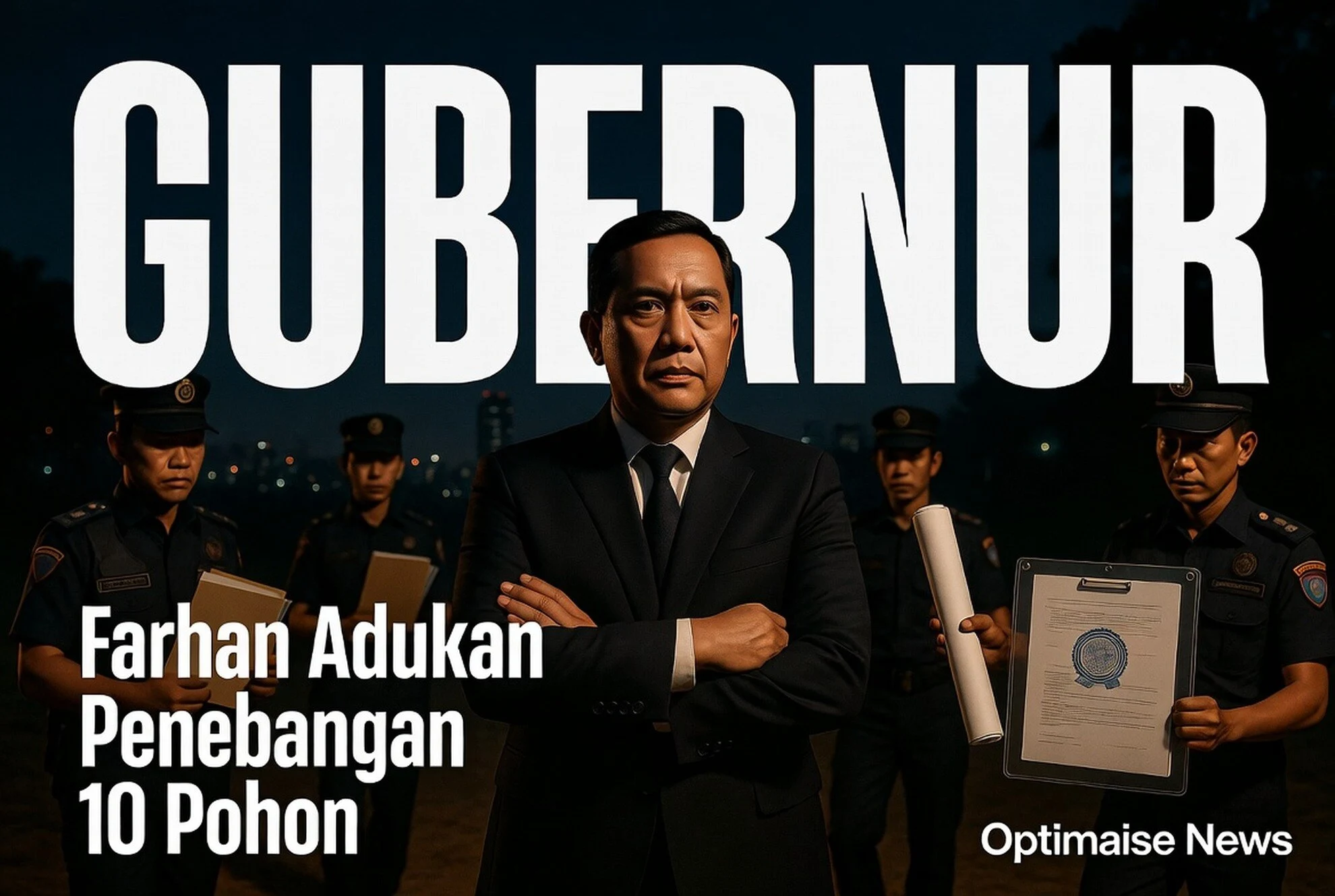 Farhan Adukan Penebangan 10 Pohon Tua di Bandung ke Gubernur