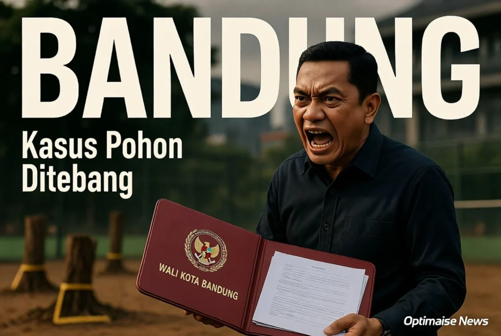 Farhan Ancaman Pidana atas Penebangan 10 Pohon di Padel Bandung