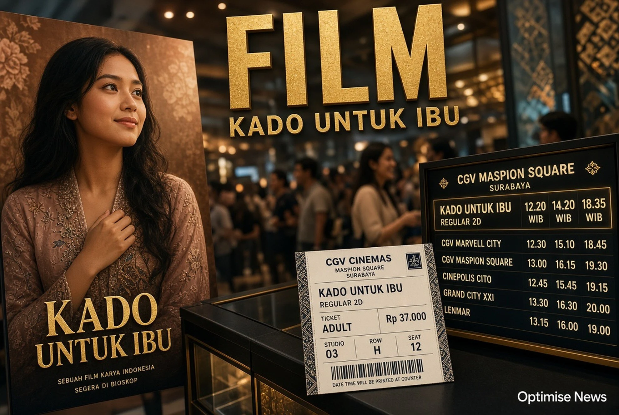 Film Kado Untuk Ibu Trending Hadir Murah di Bioskop Surabaya