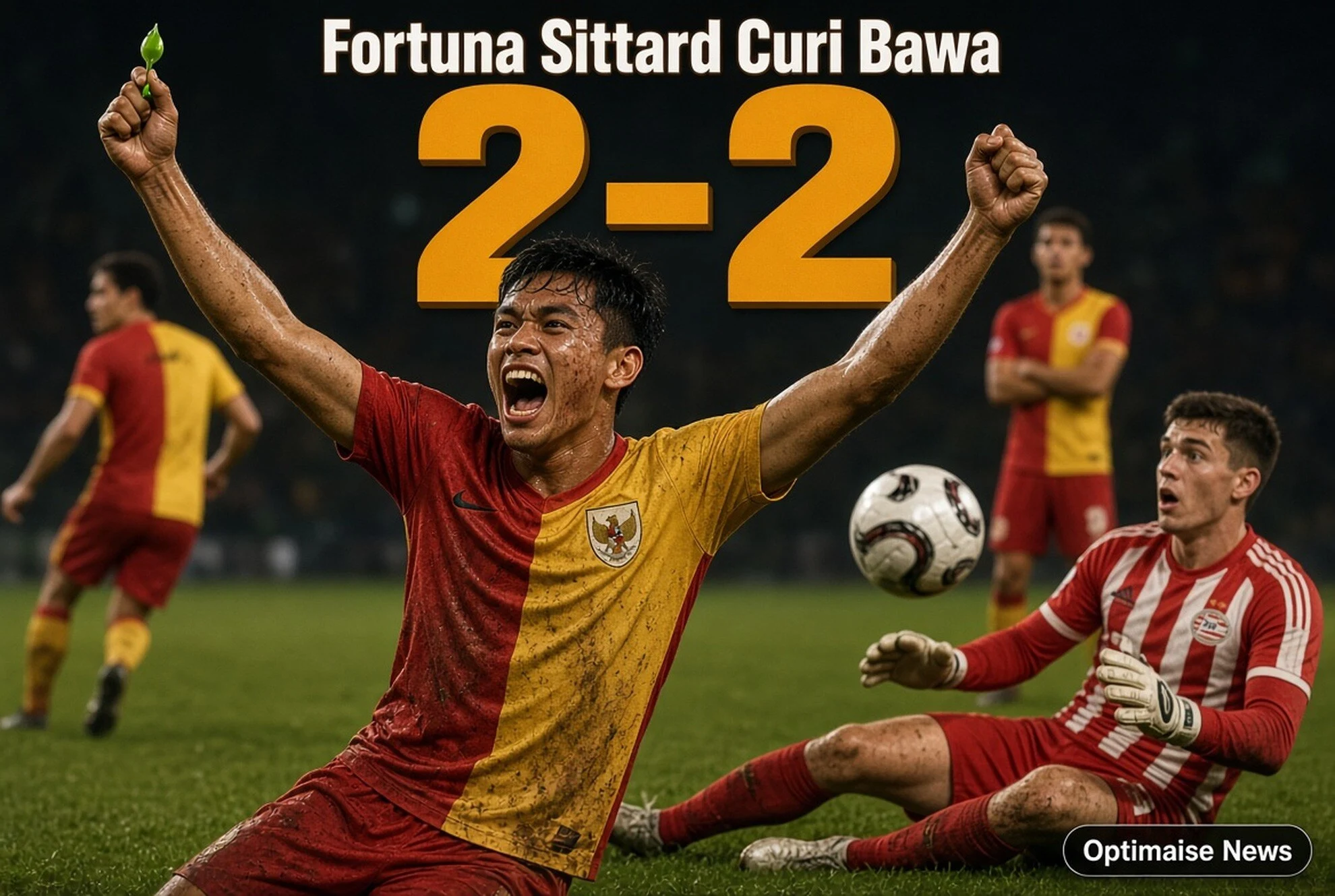 Fortuna Sittard Curi Bawa 2-2