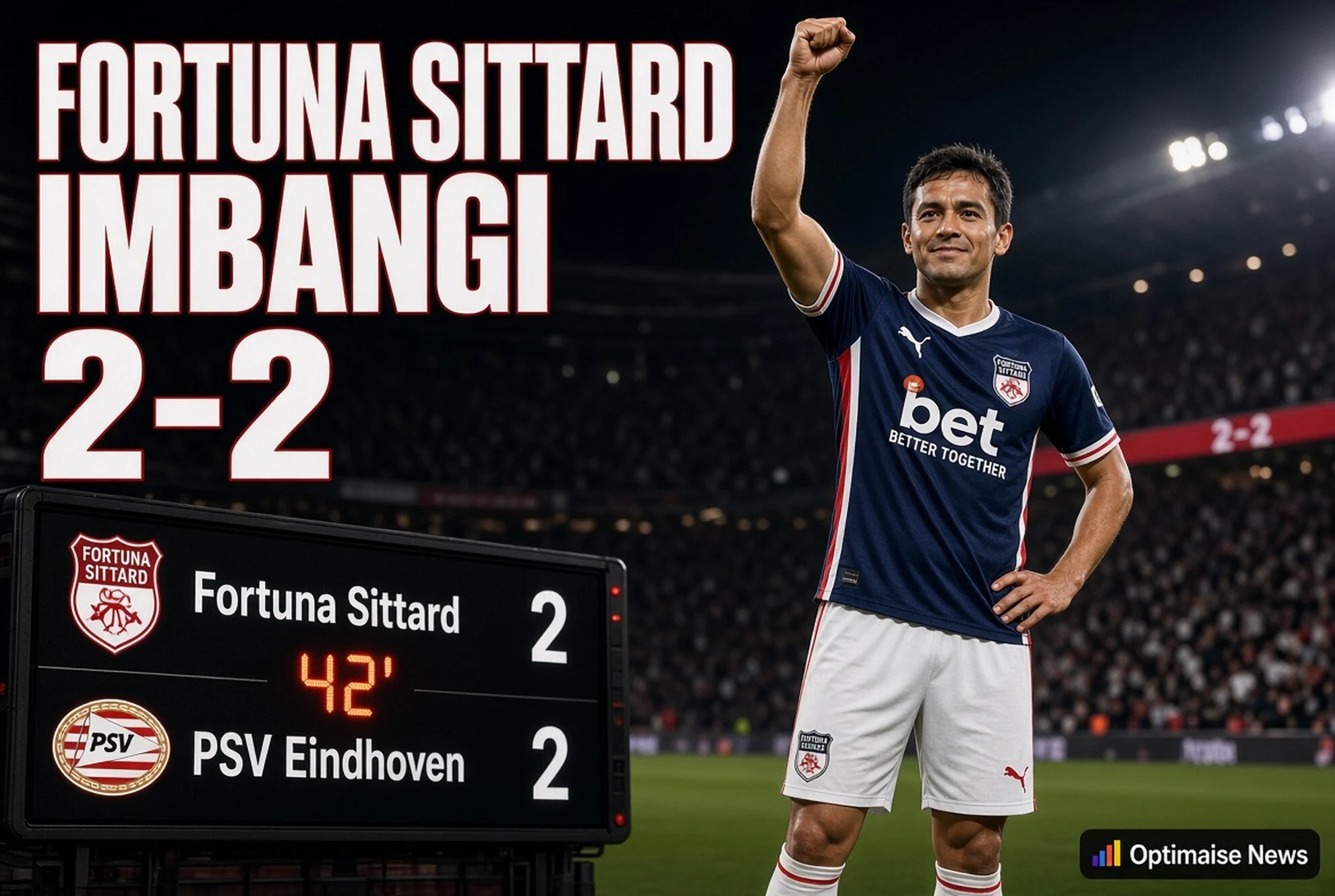 Fortuna Sittard Imbangi Bawa 2-2