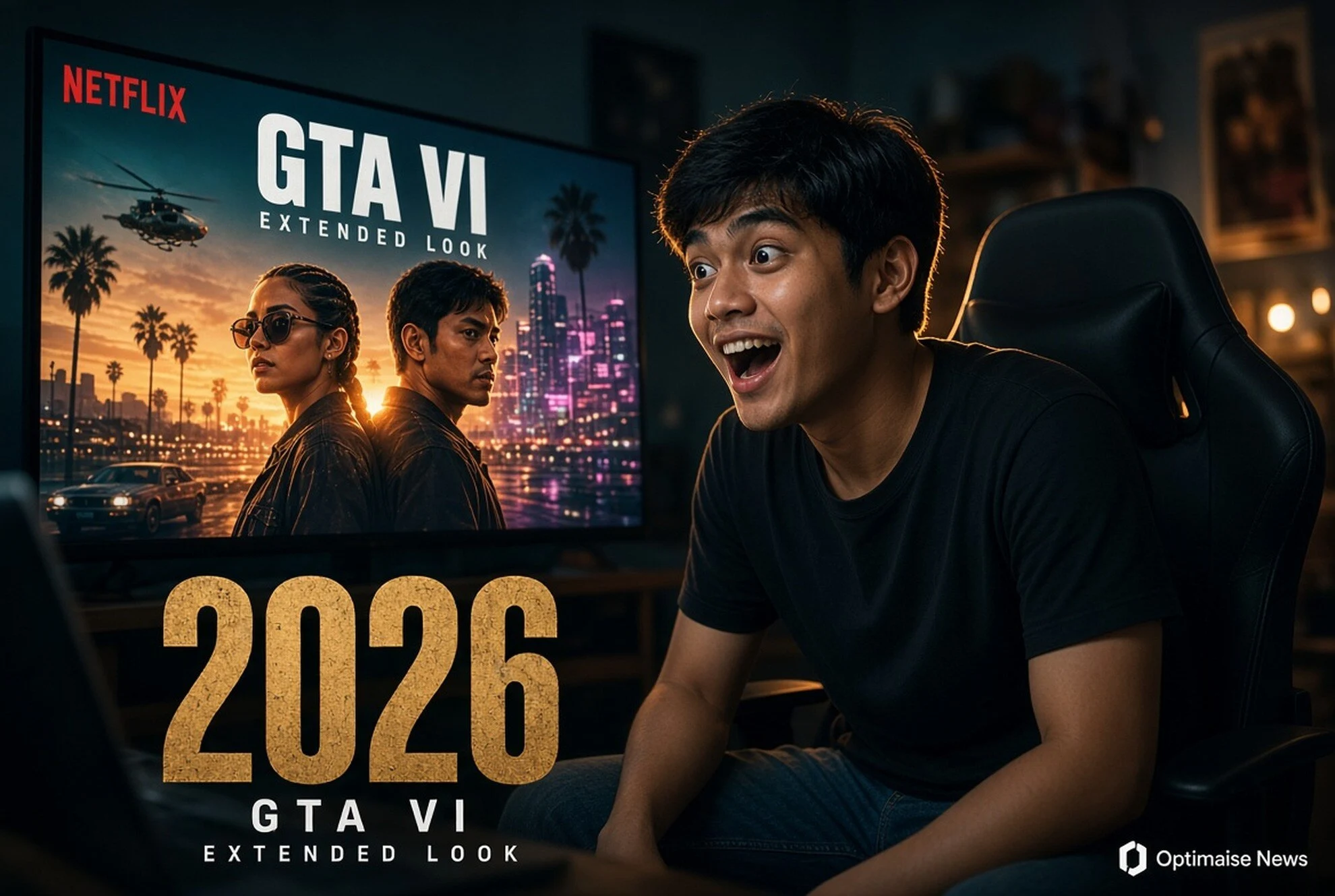 GTA VI Extended Look Tayang di Netflix 27 Agustus, Rilis November 2026