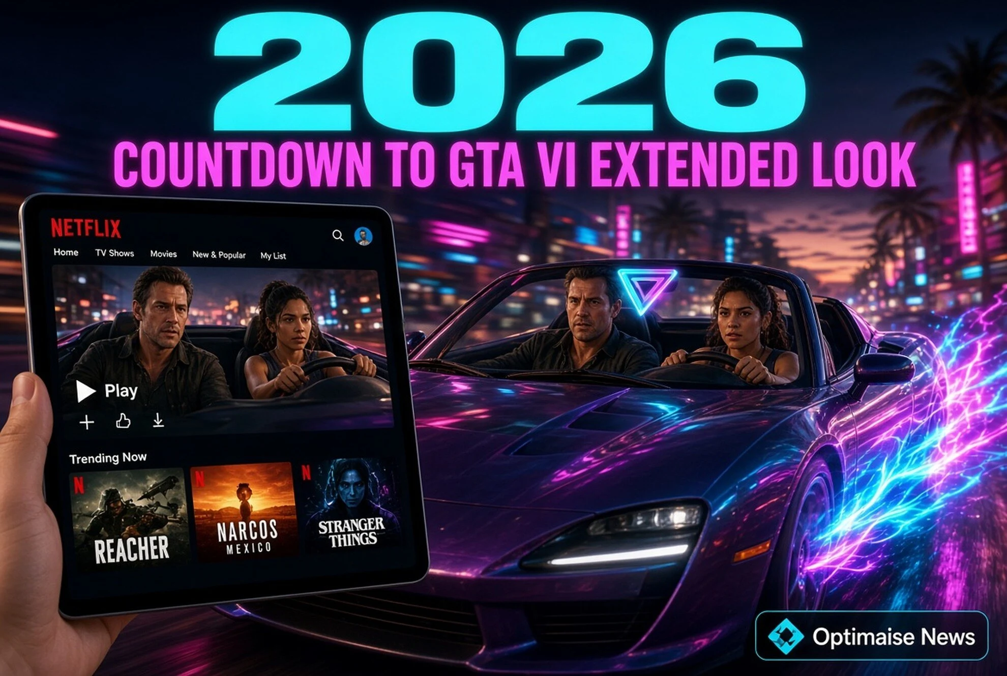 GTA VI Hadirkan Extended Look di Netflix 27 Agustus 2026
