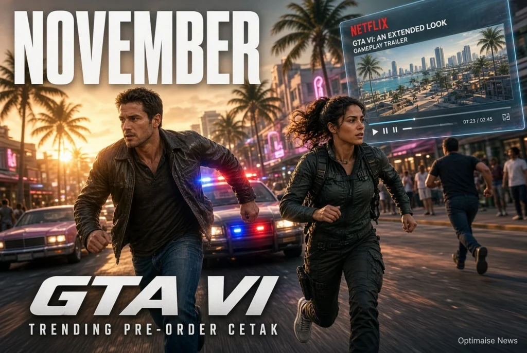 GTA VI Trending, Pre-Order Cetak Rekor Jelang Rilis November