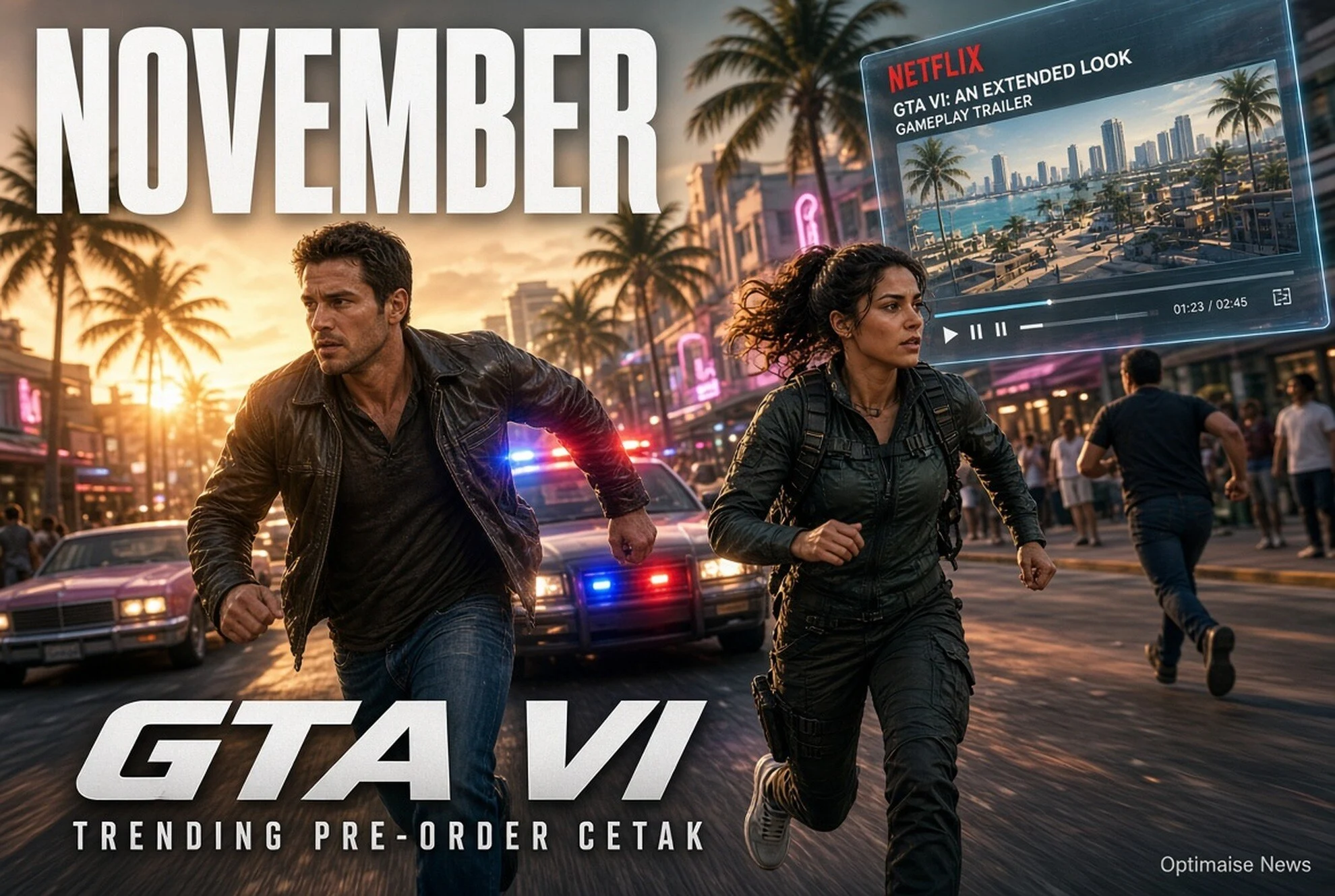 GTA VI Trending, Pre-Order Cetak Rekor Jelang Rilis November