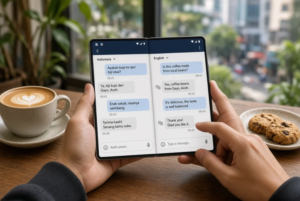 Gemini Live-Notebook hingga multitasking Side-by-Side