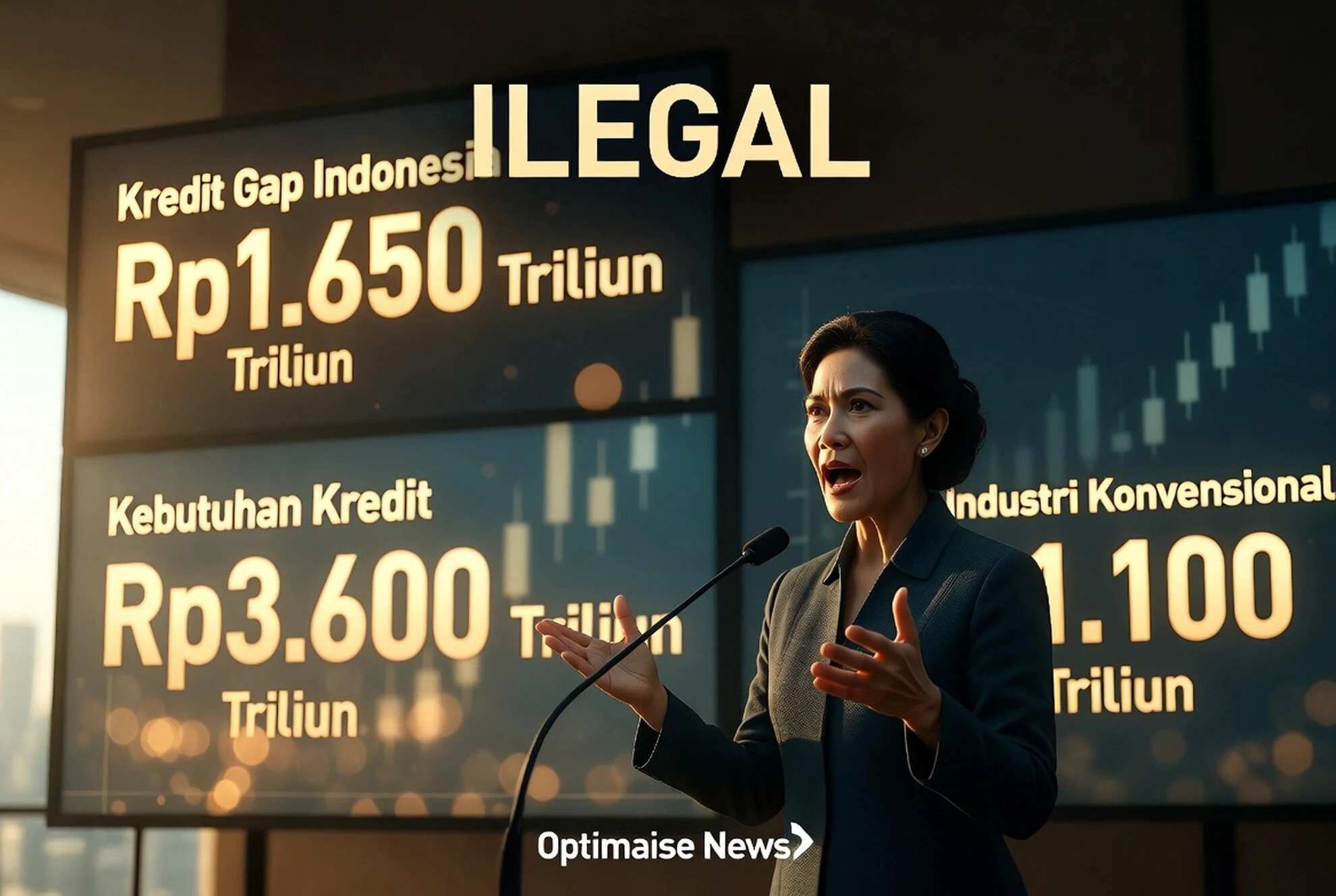 Gap Kredit Rp1.650 Triliun Dorong Pindar Hadapi Pinjol Ilegal