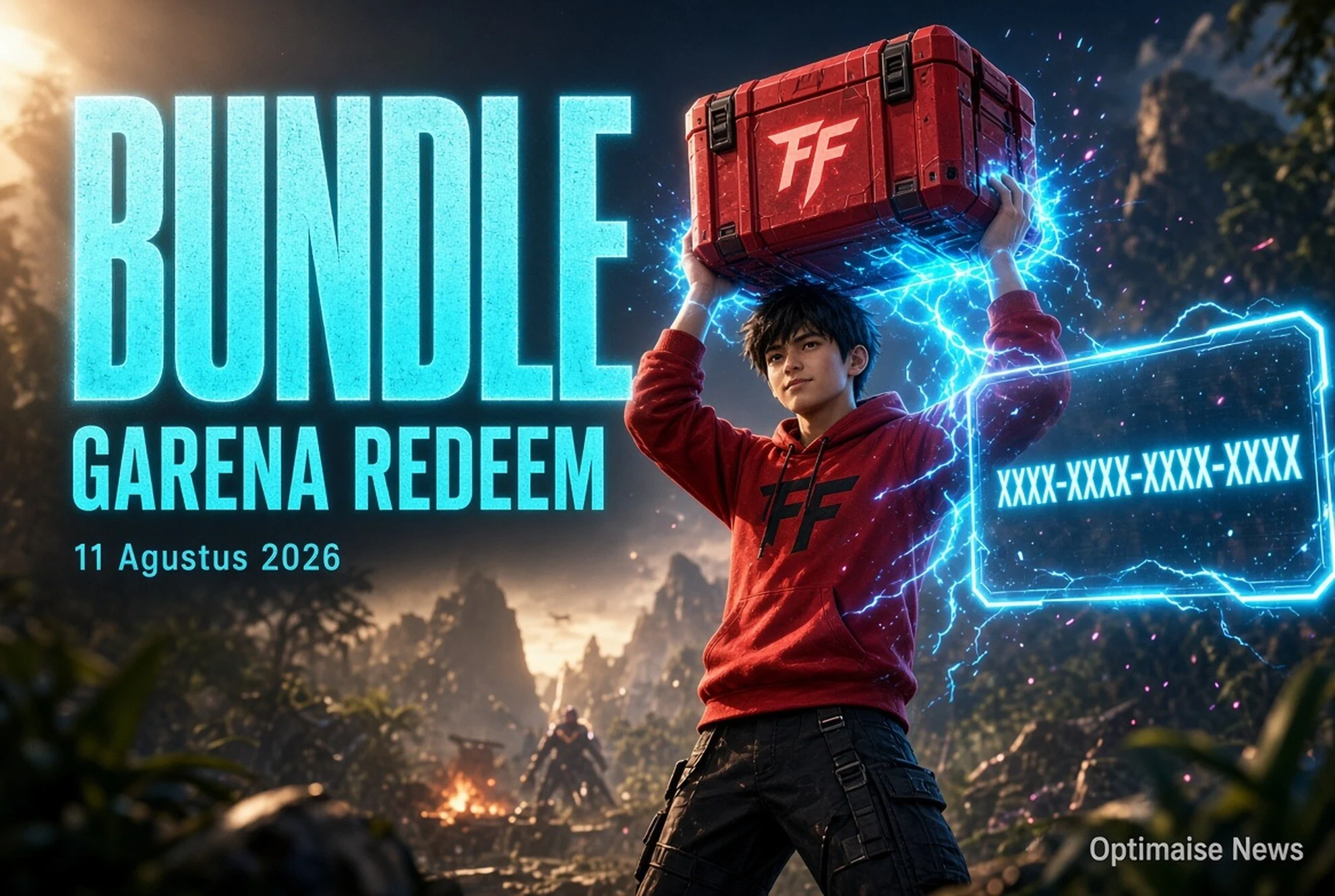 Garena Rilis Kode Redeem FF 11 Agustus 2026 Siap Bagi Bundle