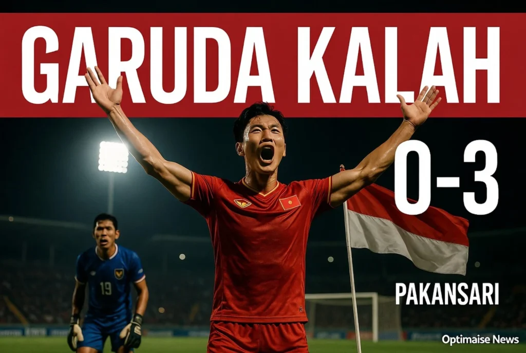 Garuda Kalah 0-3 dari Vietnam, Wajib Menang Lawan Singapura demi