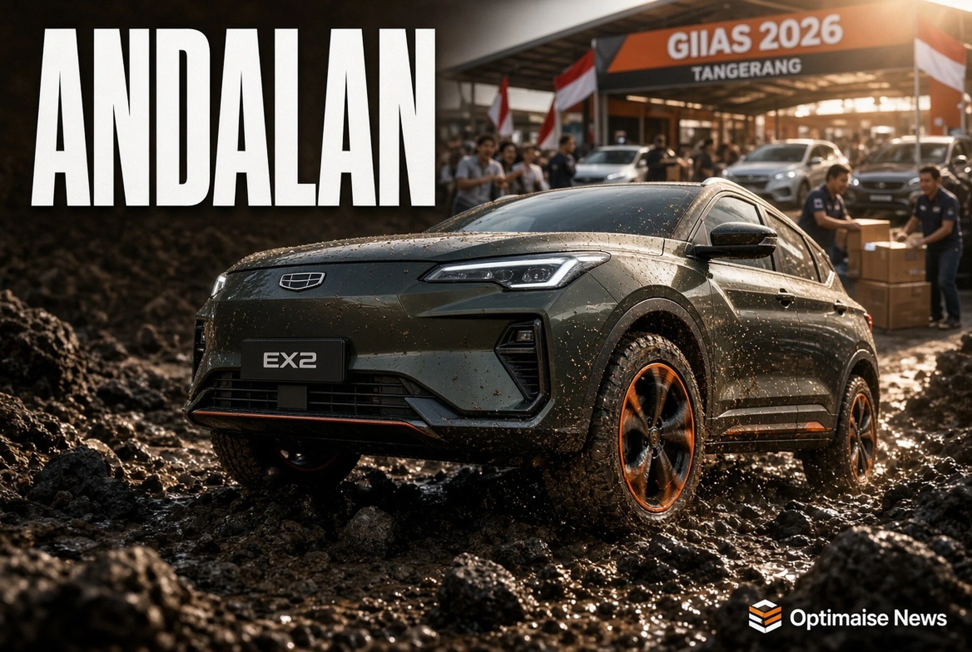 Geely Alami Lonjakan 3033 SPK di GIIAS 2026, EX2 Jadi Andalan