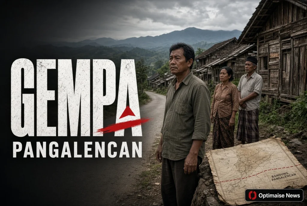 Gempa keempat M3,0 di selatan Bandung, sesar aktif picu 4 guncangan