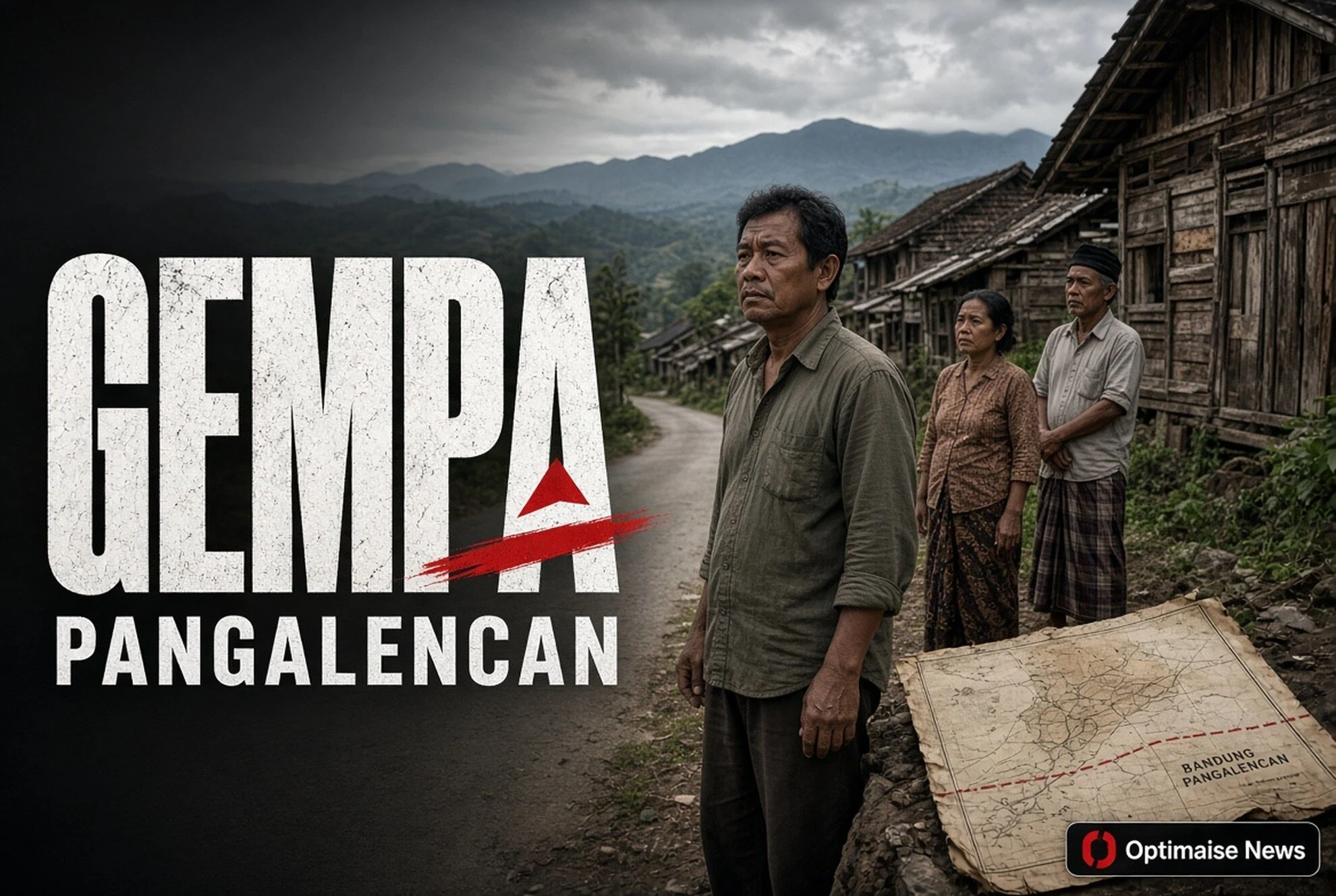 Gempa keempat M3,0 di selatan Bandung, sesar aktif picu 4 guncangan