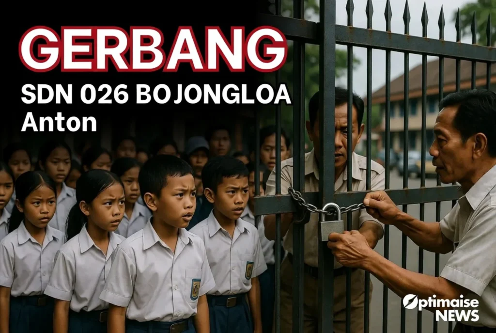 Gerbang SDN 026 Bojongloa Digembok Ahli Waris, 945 Siswa Terpaksa