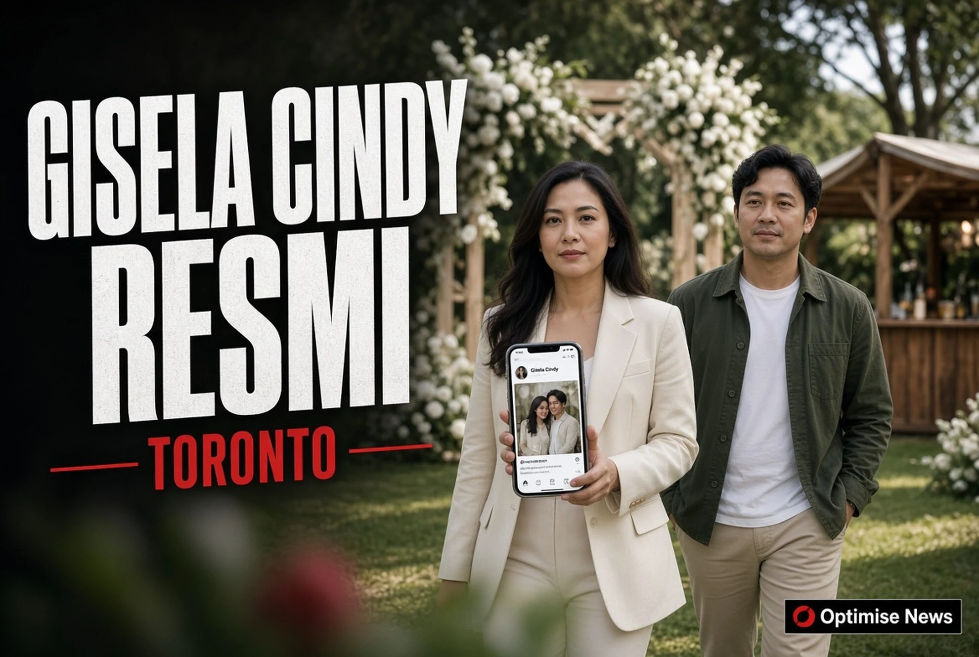 Gisela Cindy Resmi Menikah James Nguyen di Toronto 2026