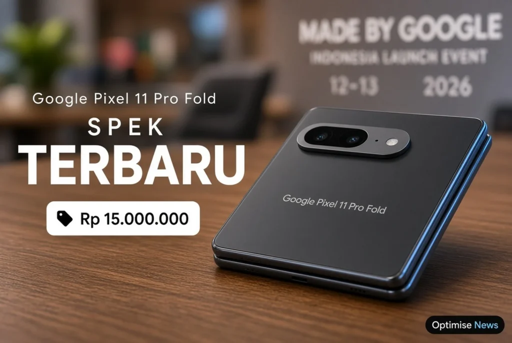 Google Pixel 11 Pro Fold Meluncur dengan Spesifikasi HP Terbaru