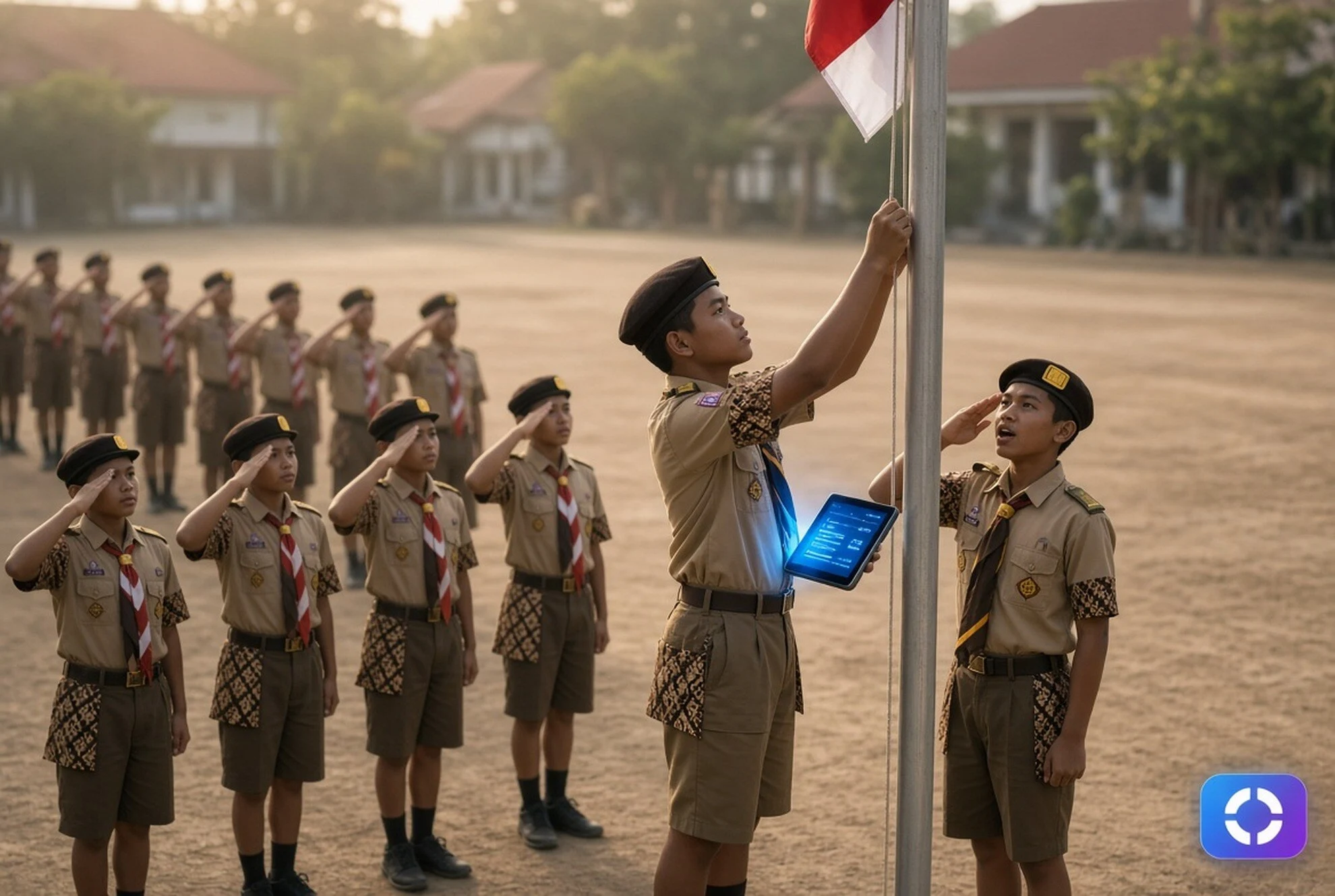Gugusdepan Pakai Acuan 1979 untuk Susunan Upacara Hari Pramuka 2026