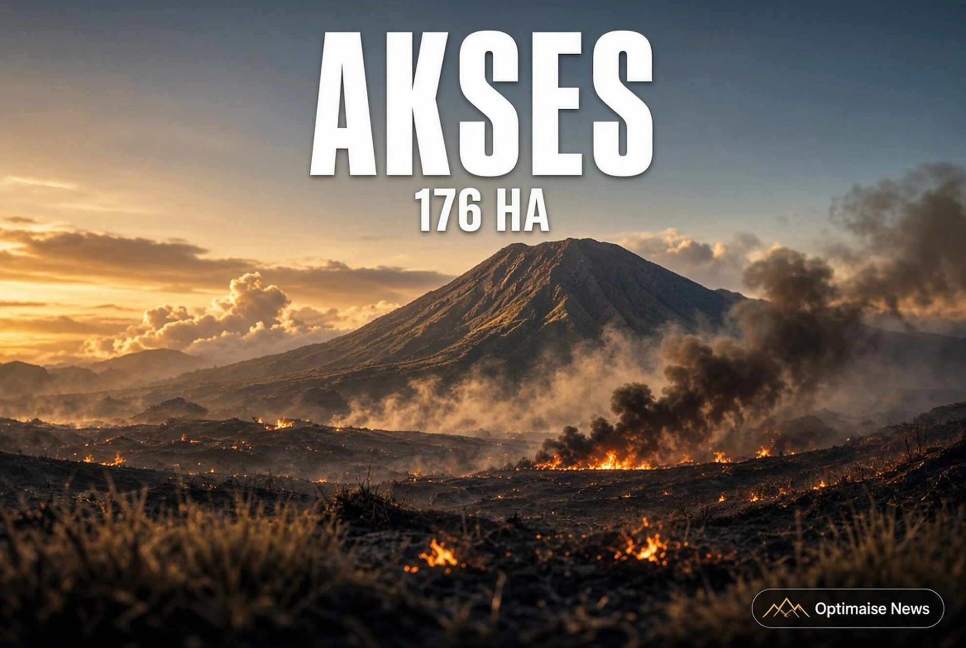 Gunung Bromo Kebakaran Luas 176 Ha, TNBTS Tutup Akses