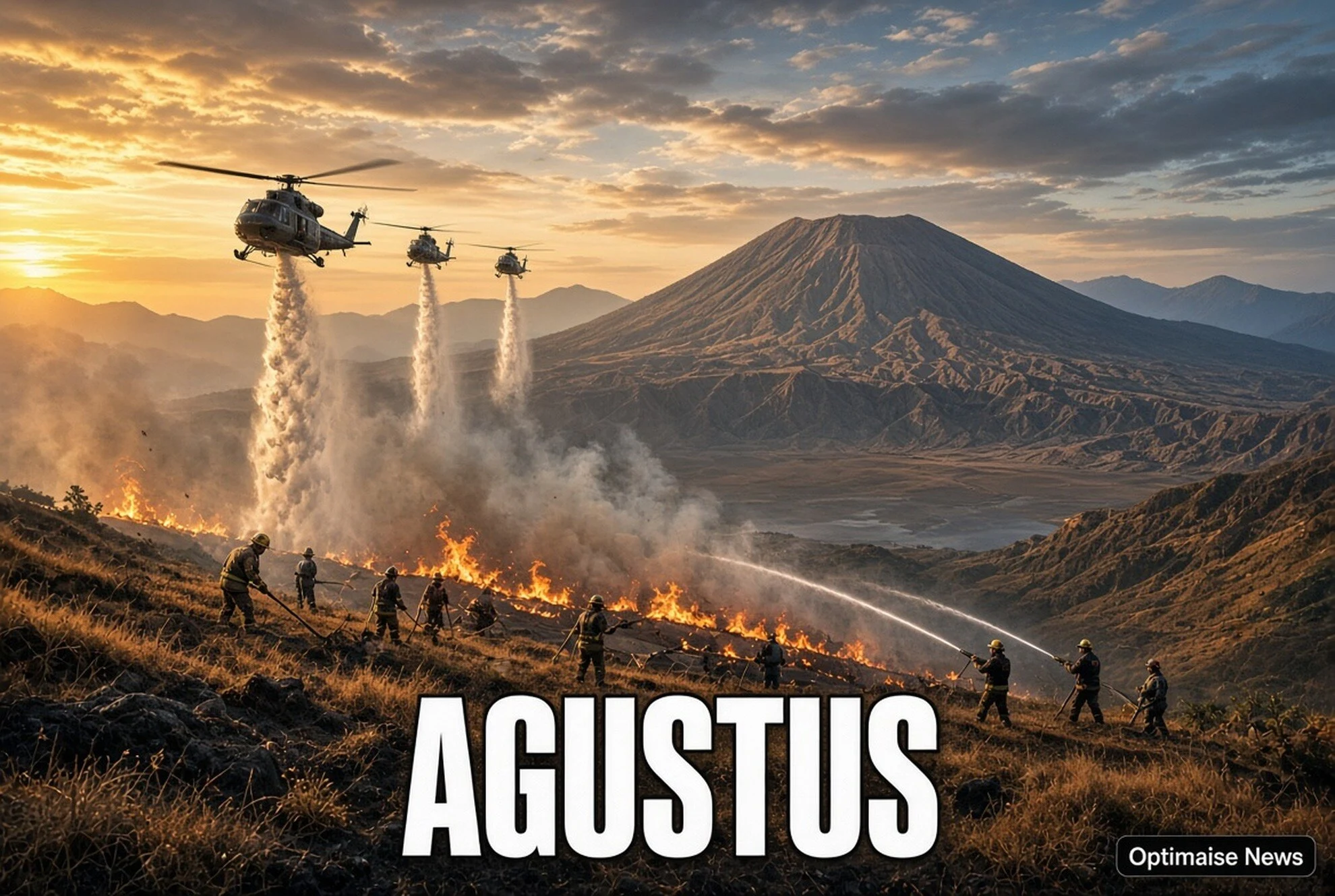 Gunung Bromo Kebakaran Masih Menyala, Ditutup Total 8 Agustus