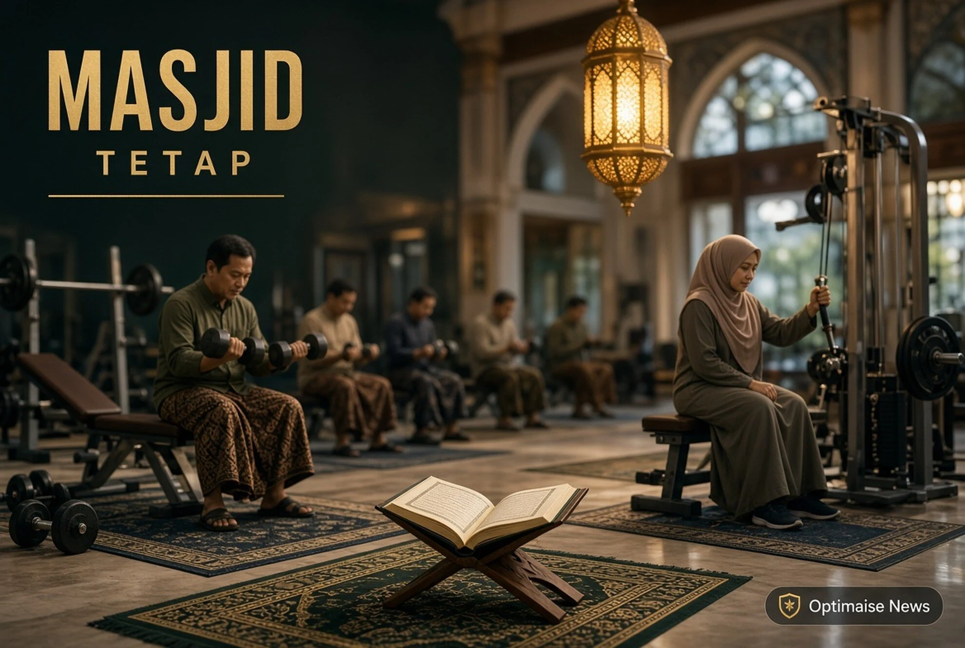 Gym Gratis Masjid At-Taqwa Pamulang: 327 Peserta